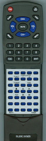 PIONEER XRJ22M Replacement Remote