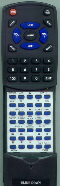 PIONEER CUVSX157 Replacement Remote
