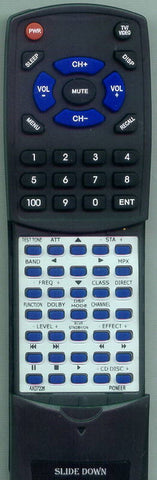PIONEER AXD7166 Replacement Remote