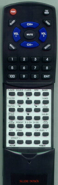 PIONEER ZA90260 Replacement Remote