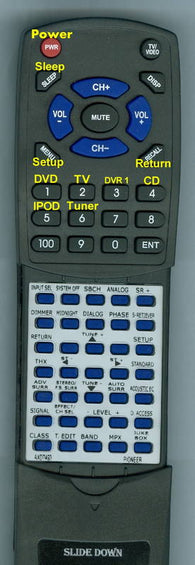 PIONEERINSERT AXD7493 Replacement Remote