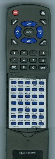 CAMBRIDGE AUDIO RTAZUR540RV1 Replacement Remote