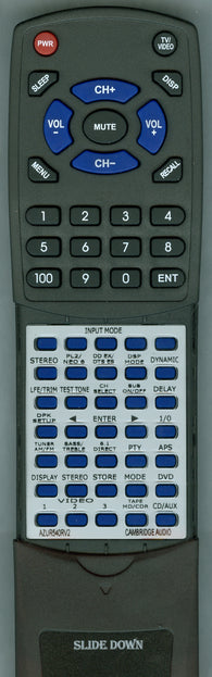 CAMBRIDGE AUDIO RTAZUR540RV2 Replacement Remote