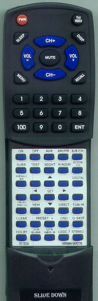 HARMAN KARDON RTBE10D00 Replacement Remote