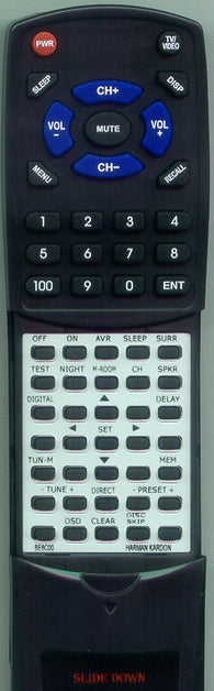 HARMAN KARDON BE8C00 Replacement Remote
