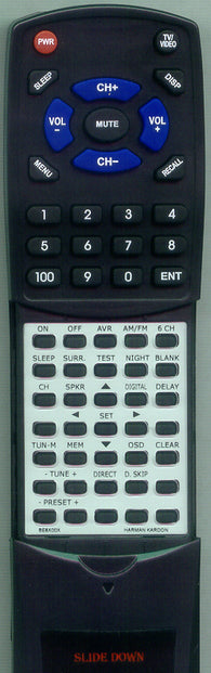 HARMAN KARDON BE8X00 Replacement Remote