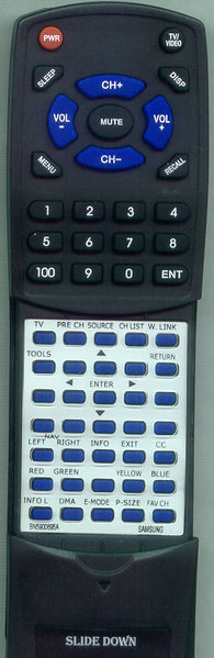 SAMSUNG PN58A650 Replacement Remote