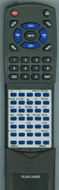 SAMSUNG LN52A530P1F Replacement Remote