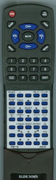 SAMSUNG UN60H7100AFXZA Replacement Remote