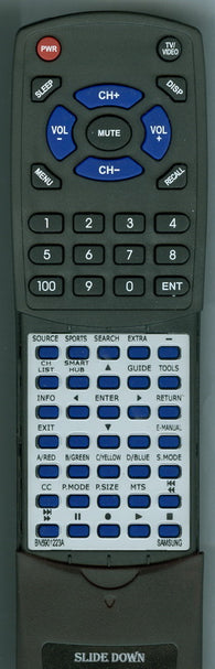 SAMSUNG- SAMB0UP Replacement Remote