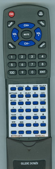 SAMSUNG- 28M4500AFXZA Replacement Remote
