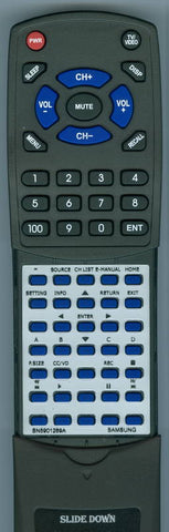 SAMSUNG UN75MU6290FXZA Replacement Remote