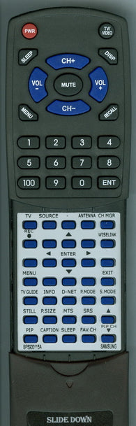 SAMSUNG HLS5679W Replacement Remote
