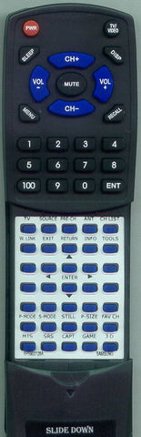 SAM HLT5687SA Replacement Remote