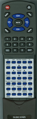 OPTOMA EH500 Replacement Remote