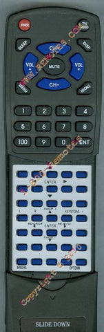 OPTOMA DX612 Replacement Remote