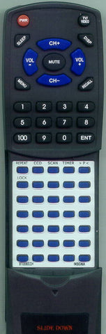 INSIGNIA BT-0330C---CH Replacement Remote