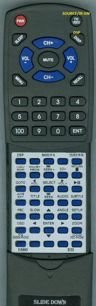 BOSS--INSERT RTBV9964B Replacement Remote