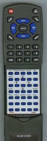 TOSHIBA VC655 Replacement Remote