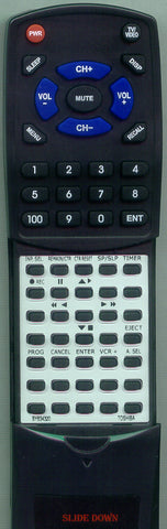 TOSHIBA VC602 Replacement Remote