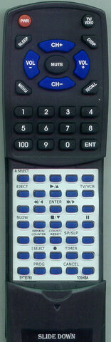 TOSHIBA VC613 Replacement Remote