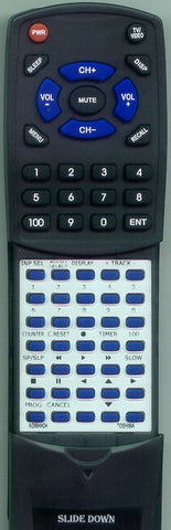 TOSHIBA VC624 Replacement Remote