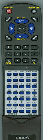 HARMAN KARDON AVR1566 Replacement Remote