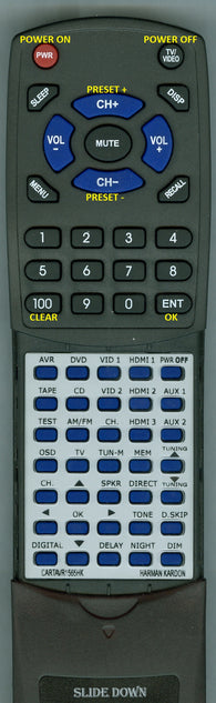 HK--INSERT AVR1566 Replacement Remote