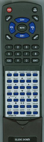 HARMAN KARDON AVR161S Replacement Remote