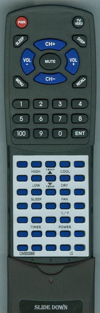 LG RTCOV30332906 Replacement Remote