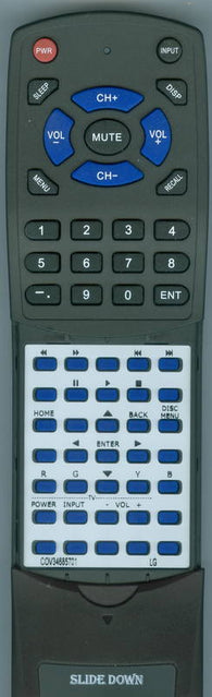LG RTCOV34685701 Replacement Remote