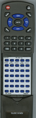 PANASONIC 6711A90018C Replacement Remote