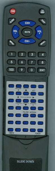 PIONEER DEHP440 Replacement Remote