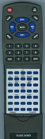 PIONEER DEHP760MP Replacement Remote
