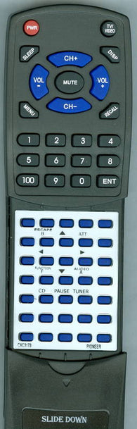 PIONEER DEHP7600MP Replacement Remote
