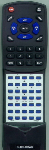 PIONEER DEHP4800MP Replacement Remote