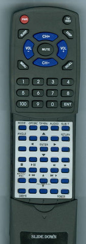 PIONEER AVH1500NEX OPTIONAL Replacement Remote