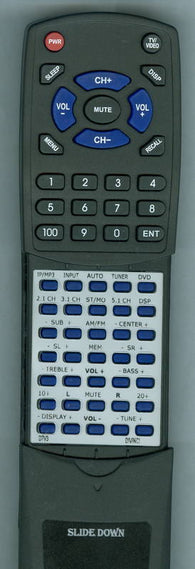 DIVINCI SOUND RTD7V3 Replacement Remote