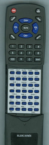 DIVINCI SOUND RTD7V3 Replacement Remote