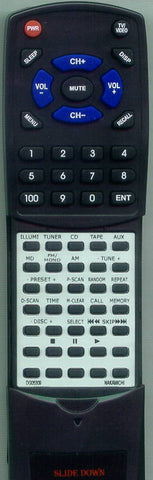 NAKAMICHI SOUNDSPACE8 Replacement Remote