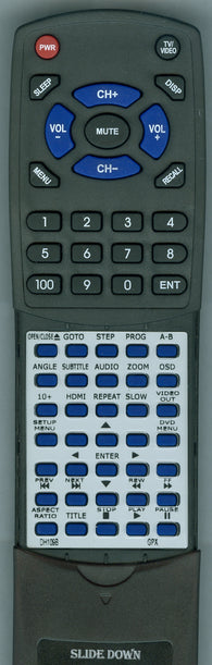 GPX DH109B Replacement Remote