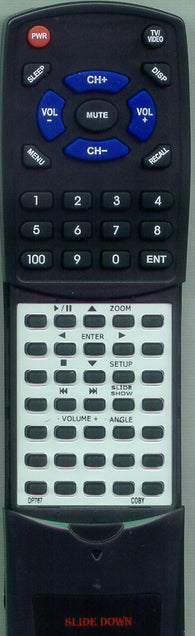 COBY DP-882 Replacement Remote