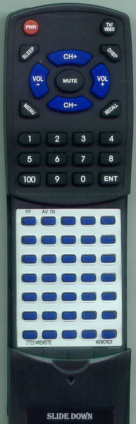 EMERSON DTE315 Replacement Remote