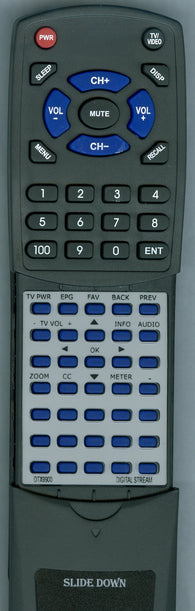 DIGITAL STREAM DTX9900D Replacement Remote