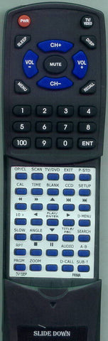 PRIMA RTDV1320P Replacement Remote