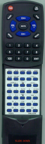 DIVINCI SOUND D7 VERSION 5 Replacement Remote