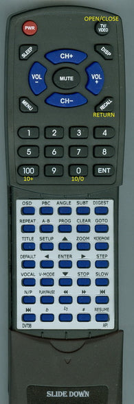 API RTDV738 Replacement Remote