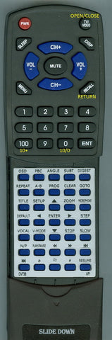 API RTDV738 Replacement Remote