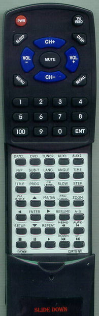 CURTIS RTDVD6041 Replacement Remote