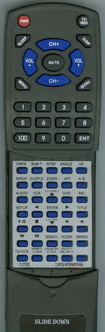 CURTIS INTERNATIONAL DCR1AC24 Replacement Remote
